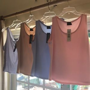 4 Tribal tank tops, shells-brand new with tags